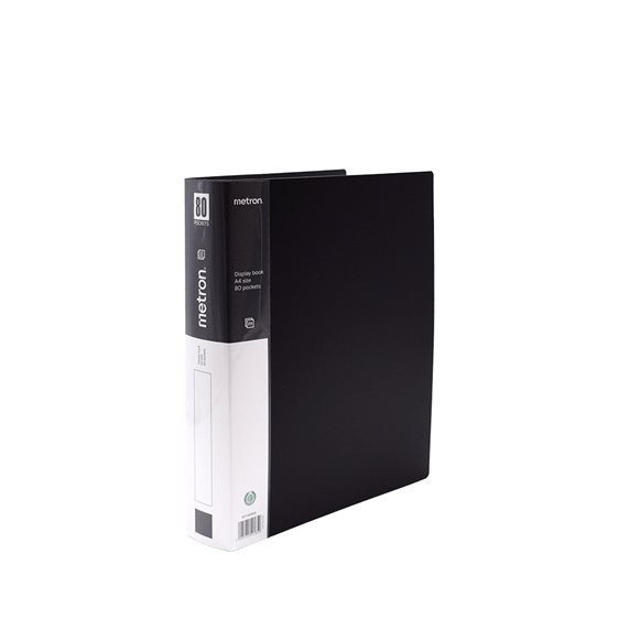 Ντοσιέ Σουπλ Metron A4 80θ Μαύρο