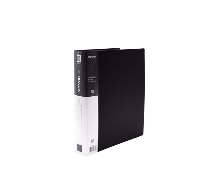 Ντοσιέ Σουπλ Metron A4 80θ Μαύρο