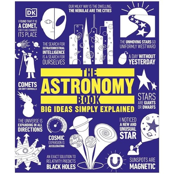 DK BIG IDEAS SIMPLY EXPLAINED: THE ASTRONOMY BOOK HC