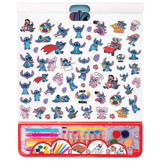 ΣΕΤ ΖΩΓΡΑΦΙΚΗΣ GIGA BLOCK 5 IN 1 - DISNEY STITCH