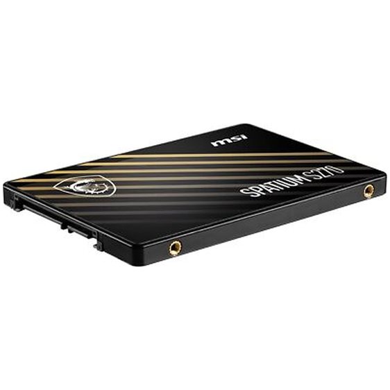 MSI SSD SPATIUM S270 SATA 2.5" 480GB S78-440E350-P83, SATA3, READ 500MB/s, WRITE 450MB/s, 5YW.