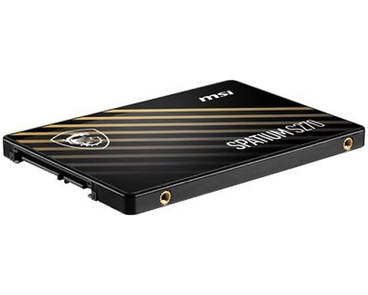 MSI SSD SPATIUM S270 SATA 2.5" 480GB S78-440E350-P83, SATA3, READ 500MB/s, WRITE 450MB/s, 5YW.