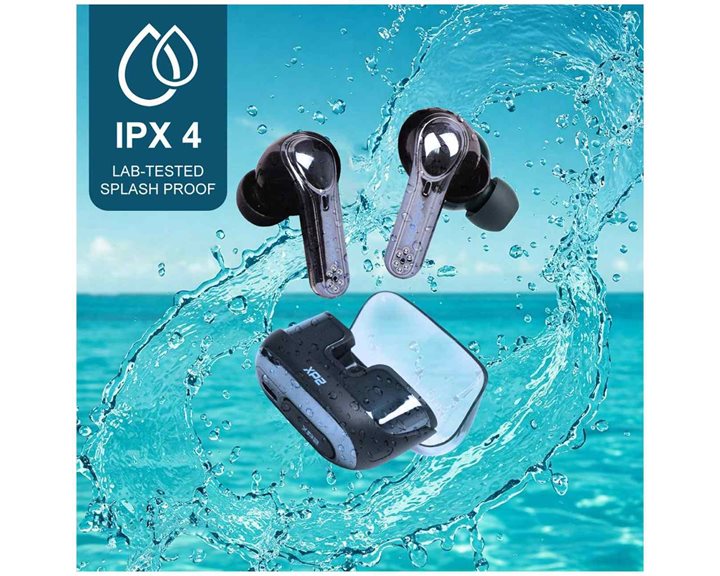SONICGEAR DUAL MODE 2.4G/BT5.4 SUPERIOR 4MICS ANC/ENC EARPUMP XP2 OBSIDIAN