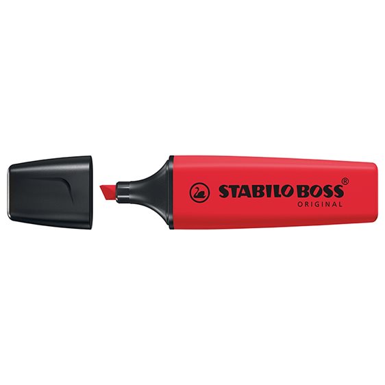 Μαρκαδόρος Stabilo Boss 70/48 Real Red