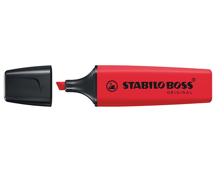 Μαρκαδόρος Stabilo Boss 70/48 Real Red