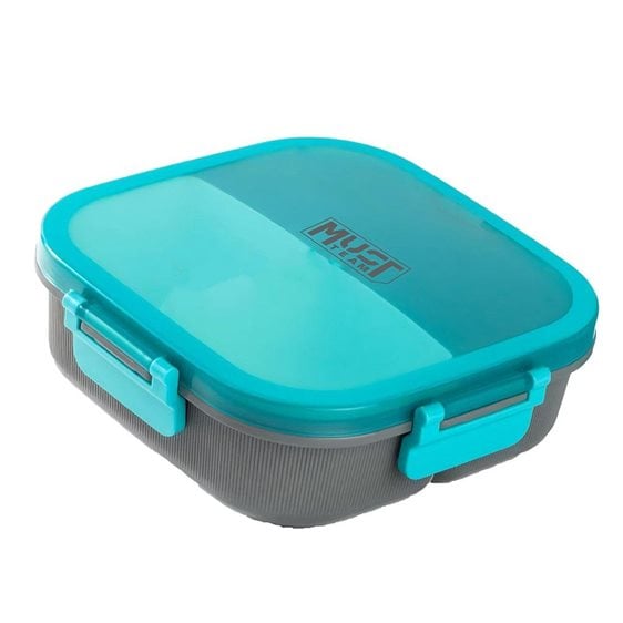Φαγητοδοχείο PPMust Team 19χ19 χ6.3cm 1100ml με Κουτάλι 3χρωμ. 000587534