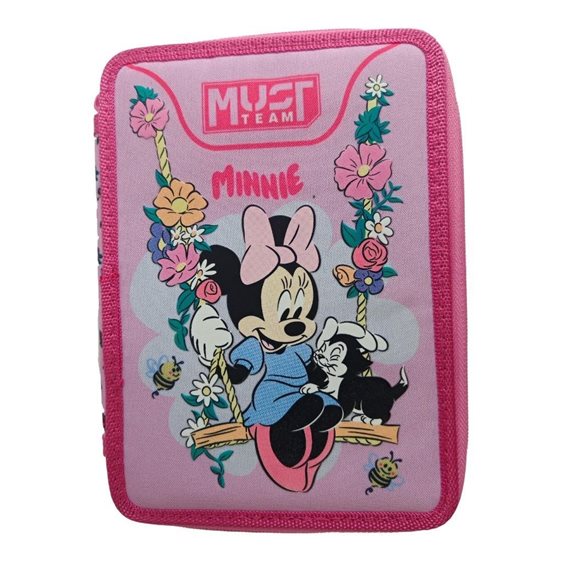 Κασετίνα Must Διπλή Γεμάτη 15χ5χ21 Minnie 000565994