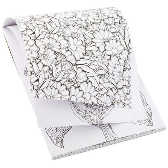 Craft ID Βιβλίο Ζωγραφικής 20 Σχέδια Α4 250gr Florals
