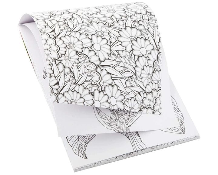 Craft ID Βιβλίο Ζωγραφικής 20 Σχέδια Α4 250gr Florals