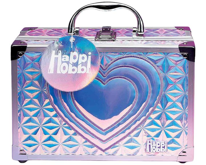 As company Happi Hobbi Θήκη Ομορφιάς Sparkle Love Με 30 Αξεσουάρ Για 6+ 1081-60021