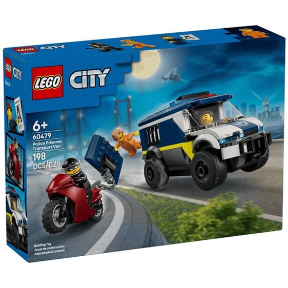 LEGO City Police Αστυνομικό Βαν Μεταφοράς Κρατουμένων 60479