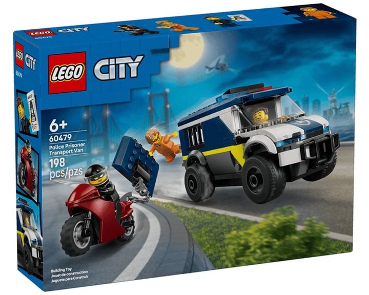 LEGO City Police Αστυνομικό Βαν Μεταφοράς Κρατουμένων 60479