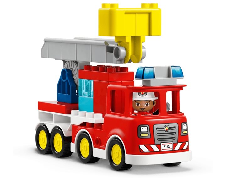 LEGO Duplo Fire Truck With Hose And Firefighter 10473