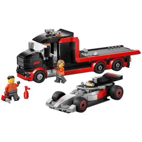 LEGO Formula 1 City F1 Display Truck With Audi Race Car 60493
