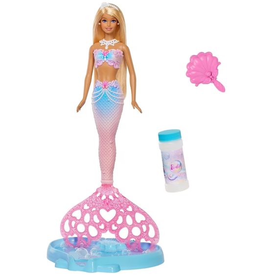 Mattel Barbie Γοργόνα με Φούσκες JLW56