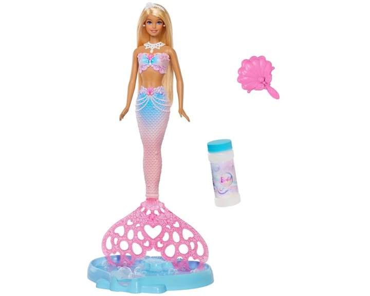 Mattel Barbie Γοργόνα με Φούσκες JLW56