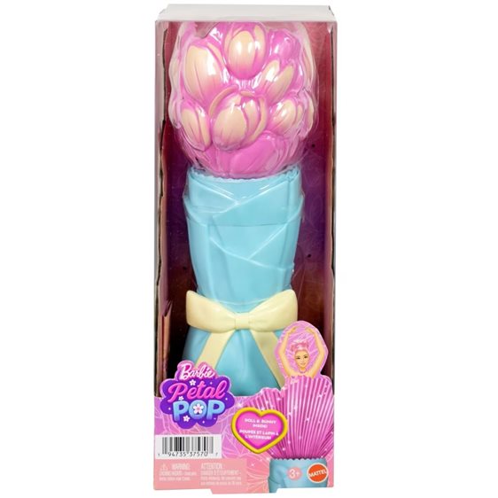 Mattel Barbie Petal Pop - Ροζ Τουλίπα JMF57