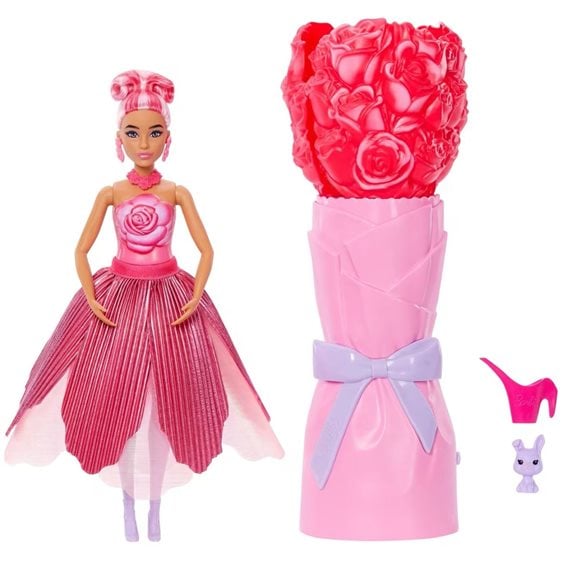 Mattel Barbie Petal Pop – Κόκκινο Τριαντάφυλλο JMF59