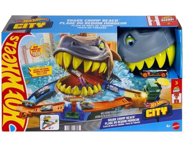 Mattel Hot Wheels City Πίστα Επίθεση Καρχαρία JHL96