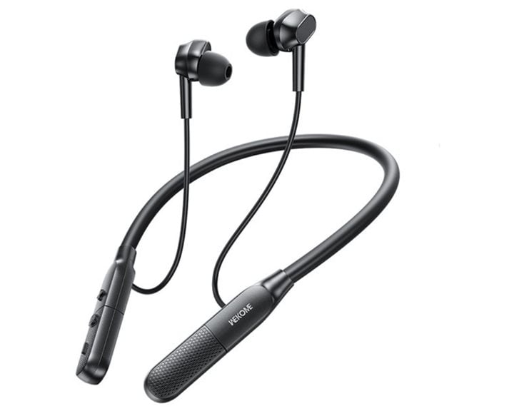 Ακουστικά Neckband BT WK WG-08 Μαύρο