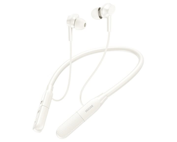 Ακουστικά Neckband BT WK WG-08 Μπεζ