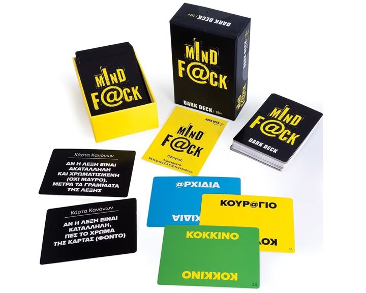 As company Επιτραπέζιο Παιχνίδι Με Κάρτες Dark Deck Mindf@Ck Για Ηλικίες 18+ Χρονών Και 3+ Παίκτες 1040-25202