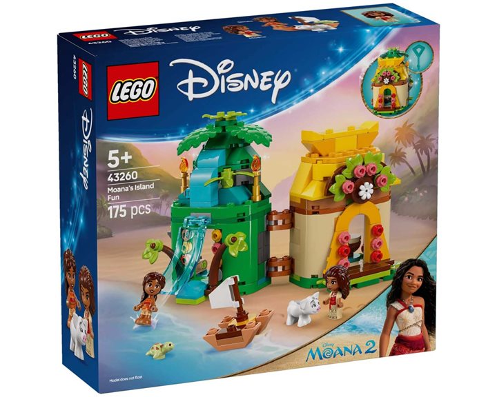 LEGO Disney Princess Moana's Island Fun 43260