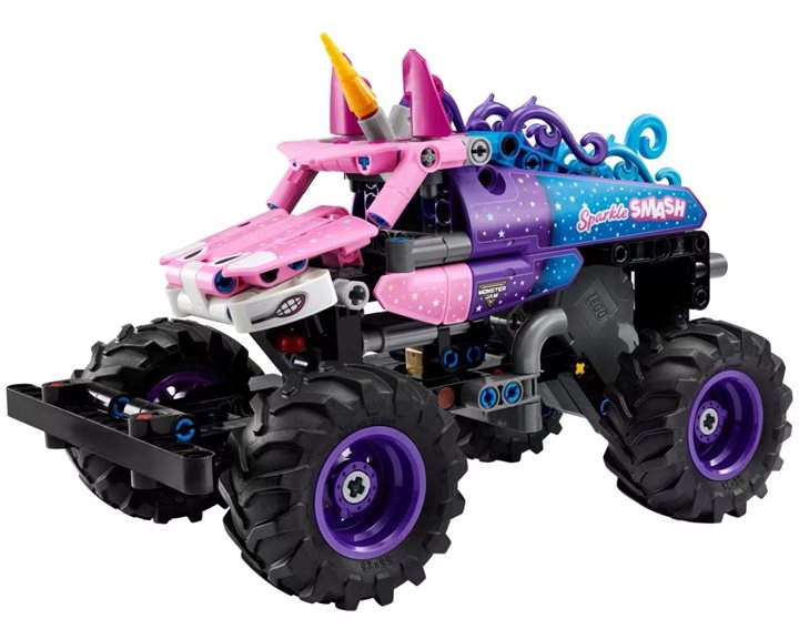 Lego Technic Monster Jam Sparkle Smash Pull-Back 42220