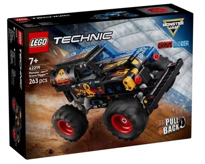 LEGO Technic Monster Jam Grave Digger Fire And Ice 42219