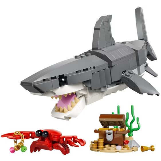 LEGO Creator Fierce Shark with a Treasure Chest 31381