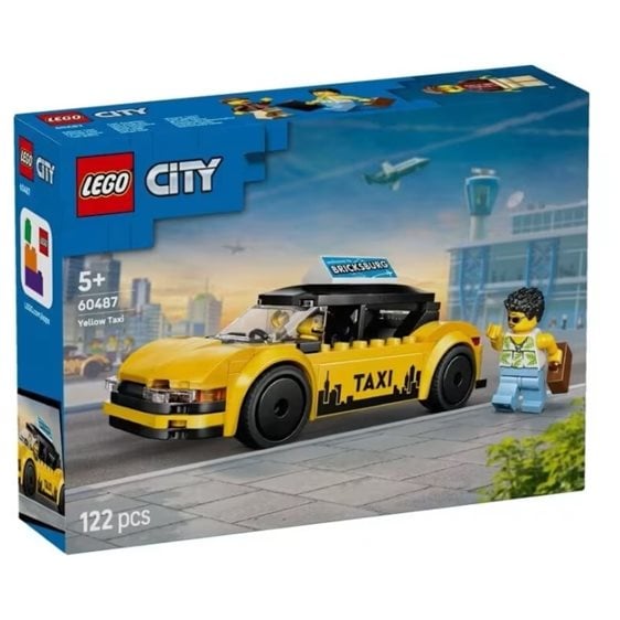 LEGO City Great Vehicles Κίτρινο Ταξί 60487