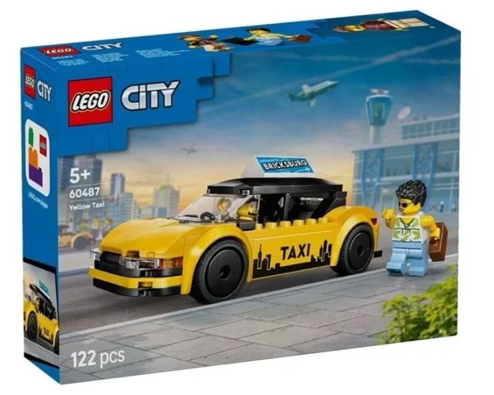 LEGO City Great Vehicles Κίτρινο Ταξί 60487