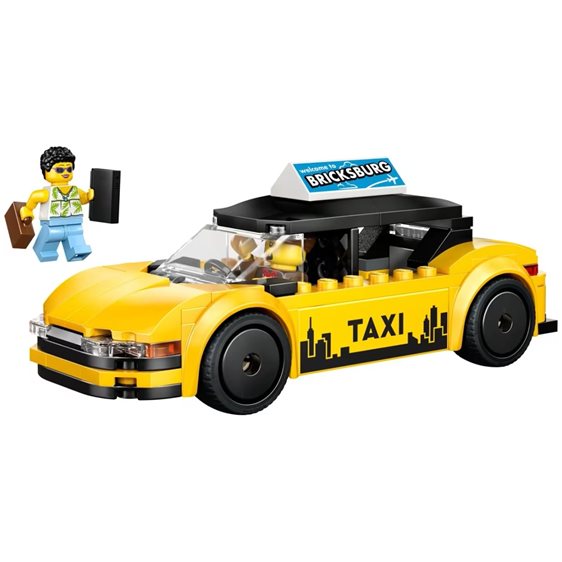 LEGO City Great Vehicles Κίτρινο Ταξί 60487