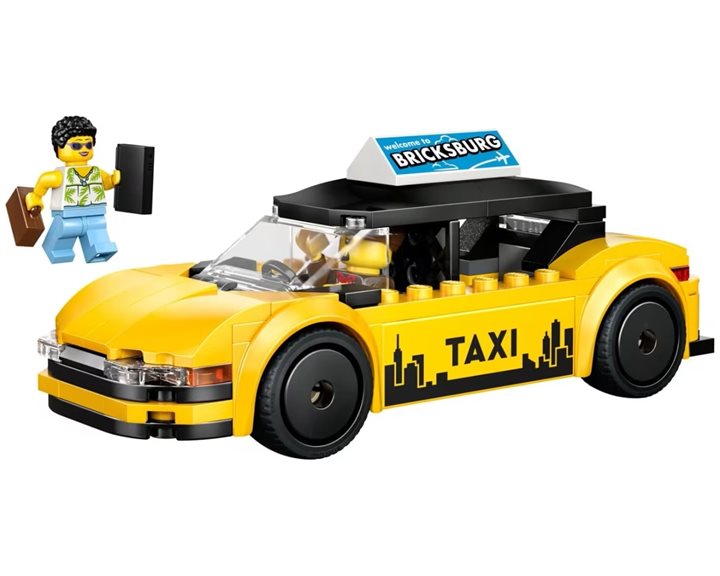 LEGO City Great Vehicles Κίτρινο Ταξί 60487