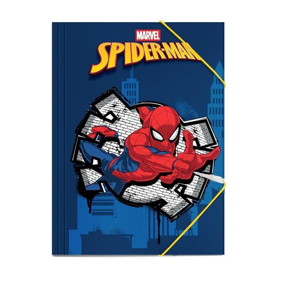 Φάκελος με Λάστιχο Χάρτινος 25χ35 Spiderman 000508771