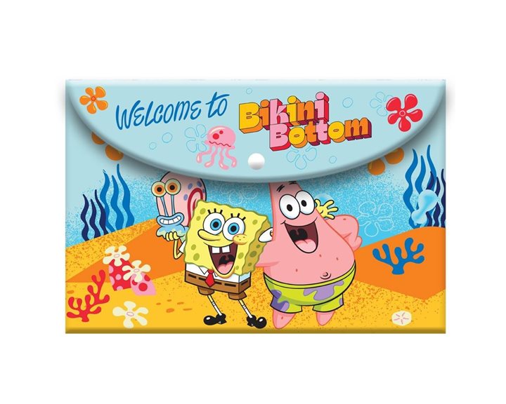 Φάκελος με Κουμπί Α4 Spongebob 000483171