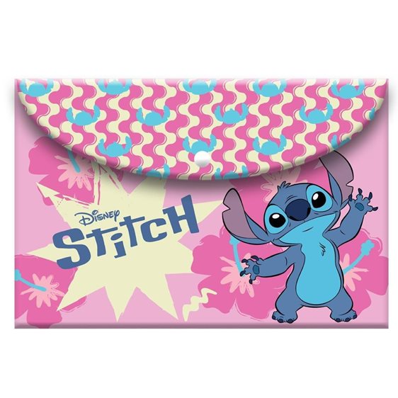 Φάκελος με Κουμπί Α4 Lilo & Stitch 000565843
