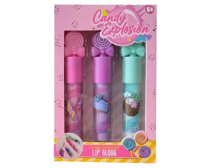 Creatit! Candy Explosion Σετ Lip Gloss 3τμχ