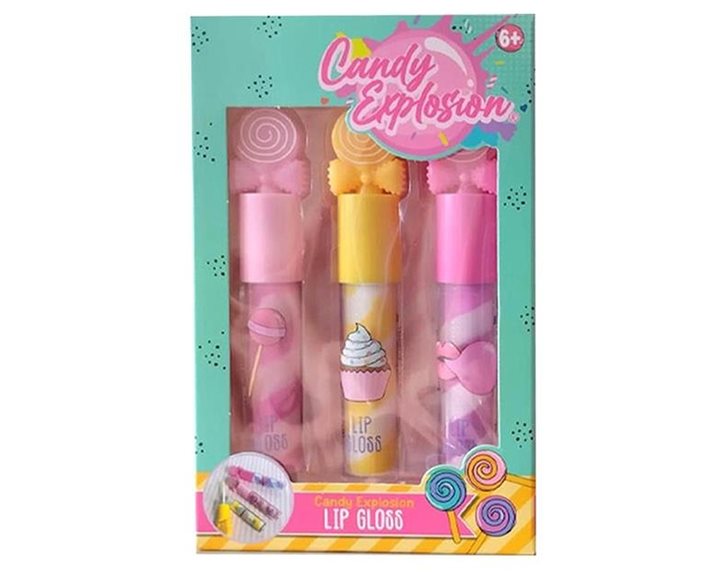 Creatit! Candy Explosion Σετ Lip Gloss 3τμχ