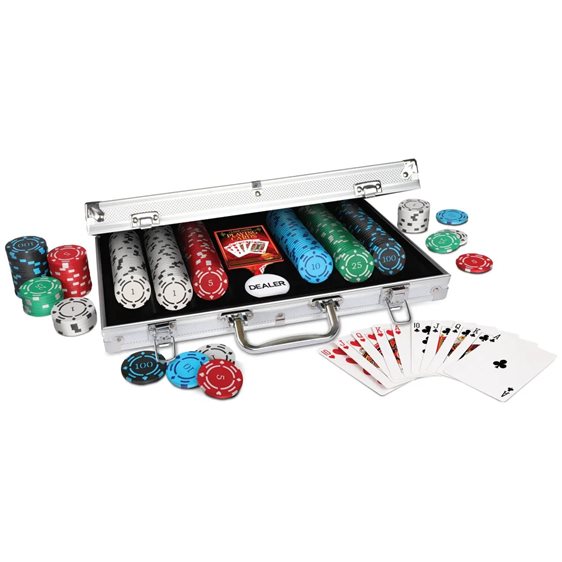 MAM Pro Poker Texas Hold'em Σετ Μάρκες 300Τμχ PR03352SP4