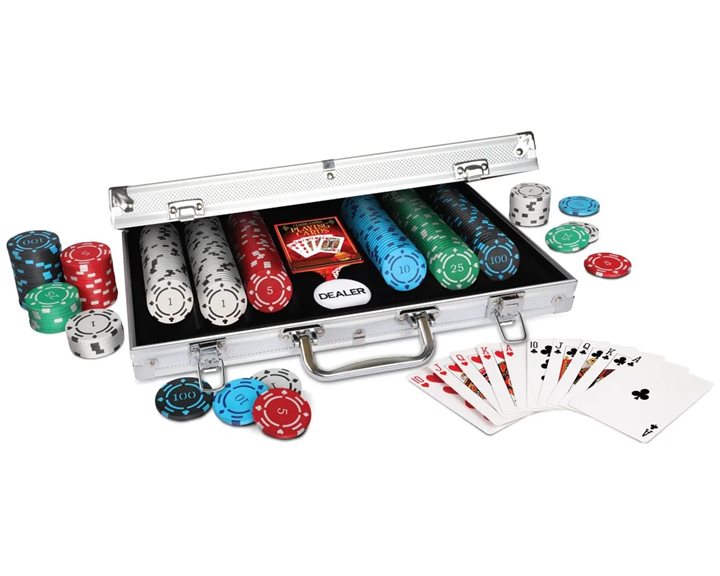 MAM Pro Poker Texas Hold'em Σετ Μάρκες 300Τμχ PR03352SP4
