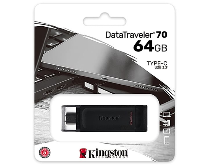 Kingston DataTraveler 64GB USB 3.2 DT70