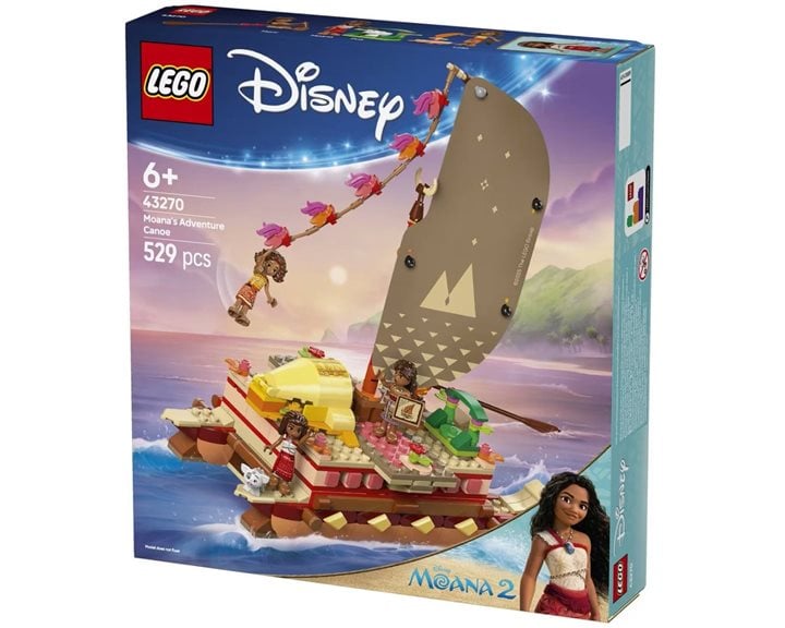 LEGO Disney Princess Disney Κανό Περιπέτειας Της Βαϊάνα 43270