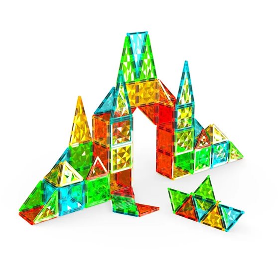 Geomag Magnetic Tiles Gems 100pcs. PF.224.104.00