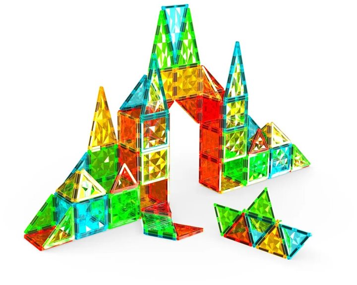 Geomag Magnetic Tiles Gems 100pcs. PF.224.104.00
