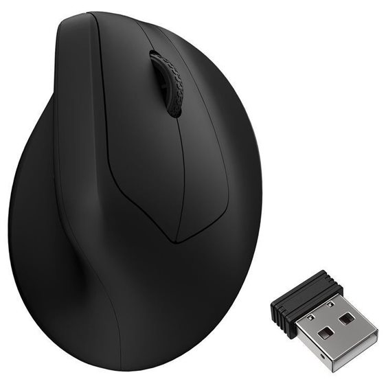 Keychron M5 (M5-A23) Wireless Ergonomic Vertical Mouse 8K Polling Rate Black