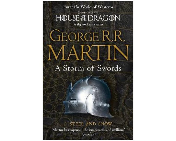 A SONG OF ICE AND FIRE 3: A STORM OF SWORDS: PART 1 STEEL AND SNOW PB