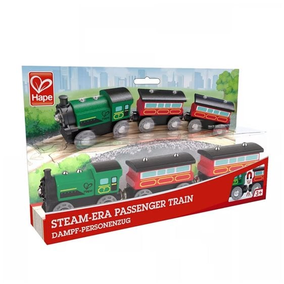 Hape Railway Ξύλινο Τρενάκι Stream-Era E3719A