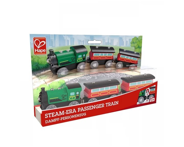 Hape Railway Ξύλινο Τρενάκι Stream-Era E3719A