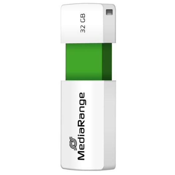 MediaRange USB 2.0 Flash Drive Color Edition 32GB (Green) (MR973)